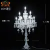 Nova Luminária de Chão Acrílica Luminosa de Ferro Forjado para Casamentos, Decoração para Salões de Casamento e Adereços de Decoração de Hotéis