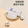 Ropa de sudoración para bebé Ropa de sudoración para niños Guardería Niños y Niñas Dibujos Animados Bebé Bordado Guía Única Almohadilla de Algodón Húmedo