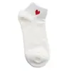 Meias Femininas Amor de Primavera e Verão Meias Brancas Pequenas Estilo College Meias Curtas para Meninas Meias Fofas para Estudantes Meias Barco Meias Japonesas para Crianças