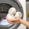 Pelota secadora de lana al por mayor transfronteriza antiestática anti-enrollado pelota de lavandería ropa esponjosa bola de lana suministro al por mayor