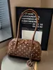 Bolso de mano casual y versátil de lunares para mujer, nueva colección otoño/invierno 2026, bolso de hombro de moda estilo coreano, de alta calidad y elegante