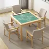 Alemán 2026 Fabricante Popular Mesa para Romper Huevos de Madera Maciza Mesa de Mahjong Simple para el Hogar Mesa de Ajedrez Mesa de Póker para Sala de Actividades