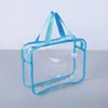 Bolsa de maquiagem portátil leve para viagem armazenamento zíper divisória viagem de negócios portátil