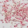 Promoção Imperdível Mini Tira Longa Zircônia Nail Art Strass Super Brilhante Champagne Branco Retangular Base Plana Borda Chanfrada Zircônia Decoração para Unhas