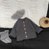 Ropa Coreana para Niños Ins Cárdigans de Punto de Moda para Otoño para Niños y Niñas, Ropa Nueva para Bebés, Chaquetas de Suéter de Moda
