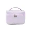 Nuevo Neceser de Aspecto Elegante, Bolsa de Almacenamiento Portátil de Gran Capacidad a la Moda para Artículos de Aseo, Bolsa de Almacenamiento de Lápices Labiales y Cuidado de la Piel para Viajes