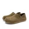Nuevos Zapatos de Verano 2026 Estilo Retro Birkenstock sin Cordones, Pantuflas de Cobertura Total Estilo Old Money, Zapatos Casuales Versátiles de Moda