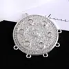 Nuevo Elemento Mongol Completamente Incrustado de Diamantes Nudo Auspicioso Mongol Accesorios Artesanía Tradicional Incrustada de Diamantes Fabricante de Accesorios de Moda Mayorista