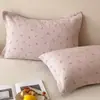 Fundas de almohada de gasa de algodón puro engrosada de dibujos animados, juego de dos, nuevo modelo 2026, fundas de almohada 100% algodón, fundas interiores para núcleo de almohada antiaceite