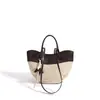 2026 Nova Bolsa de Ombro Único Color Block Versátil de Alta Qualidade Bolsa de Axila Casual Preguiçosa Bolsa Asa Bolsa Tote de Luxo Leve para o Trabalho