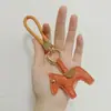 Llavero Creativo y Popular Nuevo de Cuerda de Piel de Poni, Colgante Tejido para Coche, Colgante de Cordón para Llavero Colorido