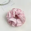 Goma para el pelo de malla de lunares de doble capa de moda coreana para mujer, accesorio para moño de nuevo estilo de alta gama para verano
