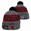 2026 Nuevo Gorro de Punto con Pompón de Color Mixto al por Mayor, Gorro de Lana de Equipo de Rugby, Jacquard de Doble Cara, Estilo Retro Artístico
