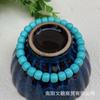 Pulsera de turquesa de imitación Pulsera de cuentas antiguas Transmisión en vivo para hombres y mujeres Puesto de bienestar Mercado nocturno Lugar escénico