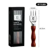 Cincel para Hielo de Cono de Bartender, Pinchador de Hielo, Rompehielos, Cuchillo para Hielo, Cono de Hielo, Taladro para Hielo, Cincel para Hielo, Herramienta Rompehielos para Barra de Hielo Raspado