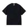 Verano Nueva Moda Estampada 300g Peso Pesado Camiseta de Algodón Puro para Hombre Manga Corta Sencillos Tops para Hombre Venta al por Mayor Guangzhou