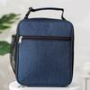 Bolsa Isotérmica Cuadrada Transfronteriza, Bolsa Isotérmica para Adultos de Negocios, Bolsa Portátil Gruesa de Tela Oxford con Papel de Aluminio, Color Sólido en Stock