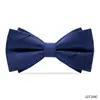 Collar rojo ceremonia de boda novio traje de boda moño compromiso padrino corbata corbata traje color sólido