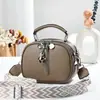 Bolso pequeño cuadrado nuevo, bolso pequeño redondo, bolso de hombro, bolso de mano, gran capacidad, versátil, bolso cruzado elegante para mujer