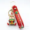 Llavero de Muñeco de Papá Noel para Nuevo Producto Transfronterizo Colgante de Dibujos Animados Pequeño Regalo de Navidad Colgante Exquisito para Bolsa Ciego