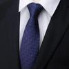 Gravata Masculina Formal Negócios Azul Vermelho Preto Estudante Carreira Casamento Noivo Estilo Coreano Amarrada à Mão