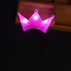 Palo de Animación Estrella de Cinco Puntas, Barra Luminosa, Accesorios para Conciertos, Tocado Brillante para Actuación Infantil, Diadema Orejas de Conejo, Diseño Fluorescente