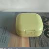 Caja de Jabón Portátil para Viaje con Base Cuadrada y Agujeros, Soporte para Jabón para Baño, Organizador para Lavabo sin Taladro