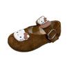 Nuevas Sandalias Planas Baotou de Pantufla de Verano 2025 para Niñas, Lindas Sandalias de Dibujos Animados con Suelas Suaves para Usar al Aire Libre