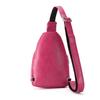 Mochila pequena esportiva multi-funcional feminina casual simples leve retrô estudante Bolsa de ombro masculina bolsa carteiro