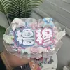 Colgante de Ventilador Reflectante Guiqiqi DIY Accesorios Creativos de Fieltro Merchandising Lindo de Celebridades para Niñas