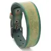 Pulsera de Cuero de Vaca Nueva Retro Europea y Americana Personalizada de Moda Pulsera Simple de Cuero Genuino para Hombre Joyería Transfronteriza