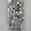 Accesorios para boda: Cadenas de Lentejuelas Doradas y Plateadas, Cadenas de Perlas Redondas, Cortinas Colgantes para Fondo de Boda, Decoraciones de Techo