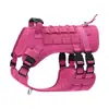 Arnés para Mascotas Transfronterizo Táctico para Exteriores Impermeable y Antiexplosión Arnés de Cuerda de Tracción Multifuncional Venta al por Mayor de Fábrica Dropshipping