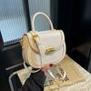Bolso Pequeño de Diseño de Nicho para Mujer 2026 Nuevo Color de Moda Bloqueo de Color Bolso de Hombro Celebridad de Internet Más Vendido Bolso Cruzado Pequeño