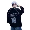 Camada Base Branca para Meninos Outono 2026 Novo Estilo Camiseta Infantil de Manga Longa M e G Crianças Início do Outono Roupa de Baixo Top Fina