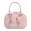 Bolso de Bolos de Diseño Único para Mujer, Lindo Bolso de Mano Retro Nuevo de Primavera y Verano, Bolso Boston de Hombro Único Cruzado