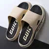 Pantuflas para Hombre con Tacto Suave y Acojinado, Antideslizantes para Uso en el Baño, Adecuadas para Uso en Casa en Verano, Duraderas para Uso en Exteriores, Chanclas de Playa Estilo Nuevo
