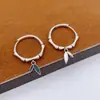 Anillo de Paz de Bambú Yuhong Anillo de Personalidad de Hoja de Bambú Color Fresco Pequeño Retro