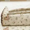Modelo Nuevo 2026 Sábana de Hilo Puff con Borde Floral, Amigable con la Piel y Suave, Juego de Ropa de Cama para el Hogar de Tres Piezas: Sábana, Sábana ajustable y Funda de edredón