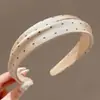 Diadema de lunares versátil estilo coreano Maillard, un imprescindible para peinar y recoger los pelos sueltos, nuevo modelo 2026, para uso diario, accesorio para el cabello para mujer