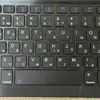 Teclado Bluetooth Ruso Universal Teclado Bluetooth Ruso Inalámbrico Portátil Plegable de Negocios Ligero Tableta