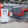 Horno de Carbonización Continua Cáscara de Coco Virutas de Madera Serrín Horno de Carbonización Continua Ambiente Sin Humo Ecológico Reutilización de Gas Combustible