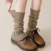 Cálientapiés de miu con lazo y lunares estilo coreano otoño estilo ballet estilo japonés estilo chica rica cálientapiés de algodón holgados para pantorrilla Mary Janes