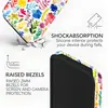 Venta Caliente de Amazon Flores de Colores Plantas Manzana 18pm Funda para Teléfono Funda de Película Frosted Dos en Uno iPhone16