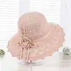 Nuevo Sombrero Plegable Verano Mujer Protector Solar Coreano Protector Solar Sombrero de Sol Ala Ancha Playa Cuatro Estaciones Sombrero Fresco Cubeta