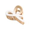 4cm Accesorios para el Cabello de Moda Europeos y Americanos de Amazon Color Degradado Pinza Pequeña para el Cabello Calada Pinza para el Cabello en Forma de 8 Pinza de Tiburón Frangipani