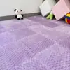 Venta Directa de Fábrica Al por Mayor Alfombra de Empalme de Franela Estilo Ins para Dormitorio Habitación al Lado de la Cama Área Grande Completamente Cubierta y Cortable