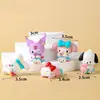 Decorações de bolo Sanrio Kuromi da moda, My Melody, Cinnamoroll e Hello Kitty toppers para bolos de aniversário e confeitaria