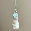 Colgante de Peluche con Dibujos Animados Flockado de Moda Encanto Linda para Bolso Correa de Teléfono para Pareja Regalo Al Por Mayor