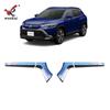 Adecuado para Toyota medidor diario 22 Corolla CROSS espejo retrovisor modificado anticolisión galvanoplastia protección decorativa tira brillante